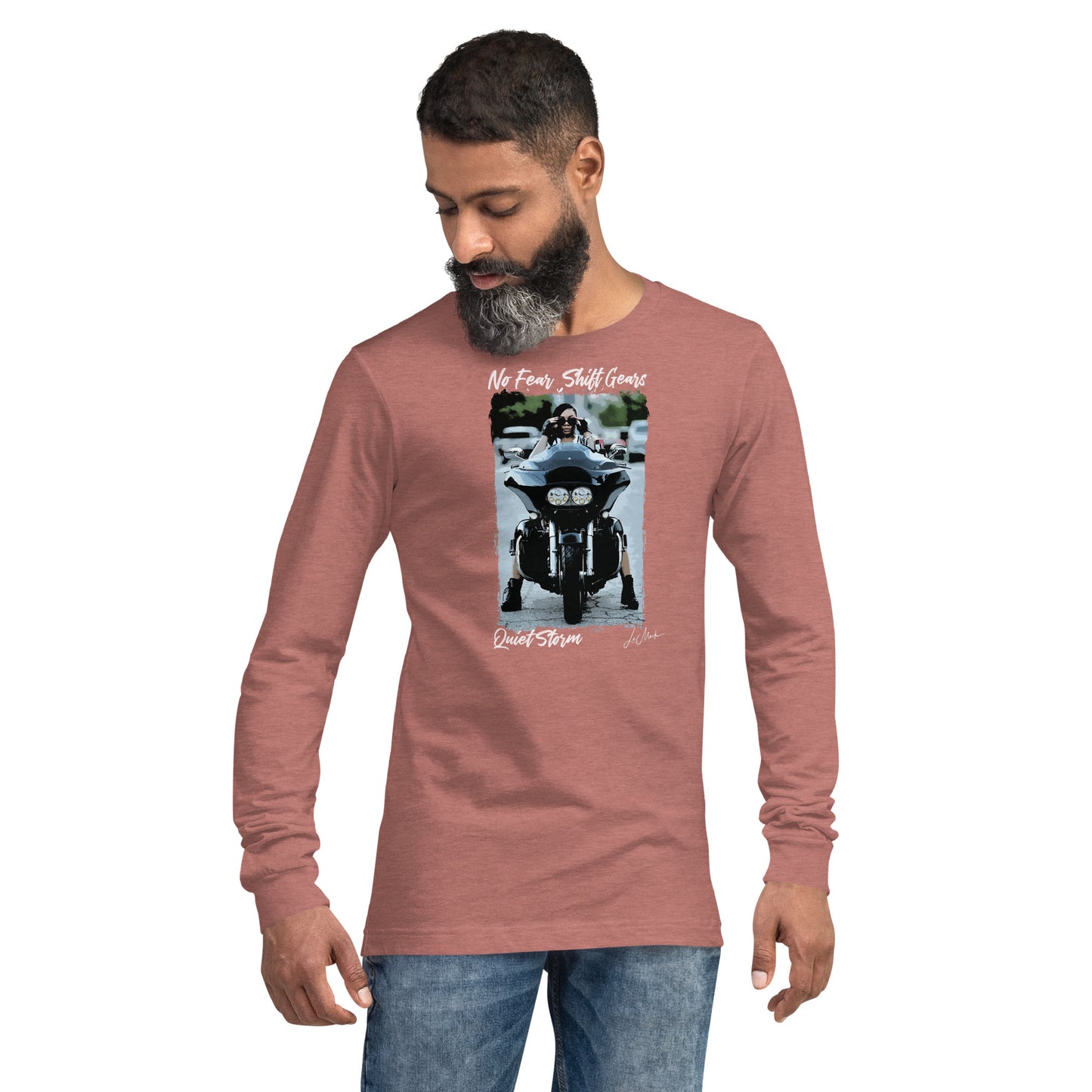 No Fear "Quiet Storm" Unisex Long Sleeve Tee - LeMack