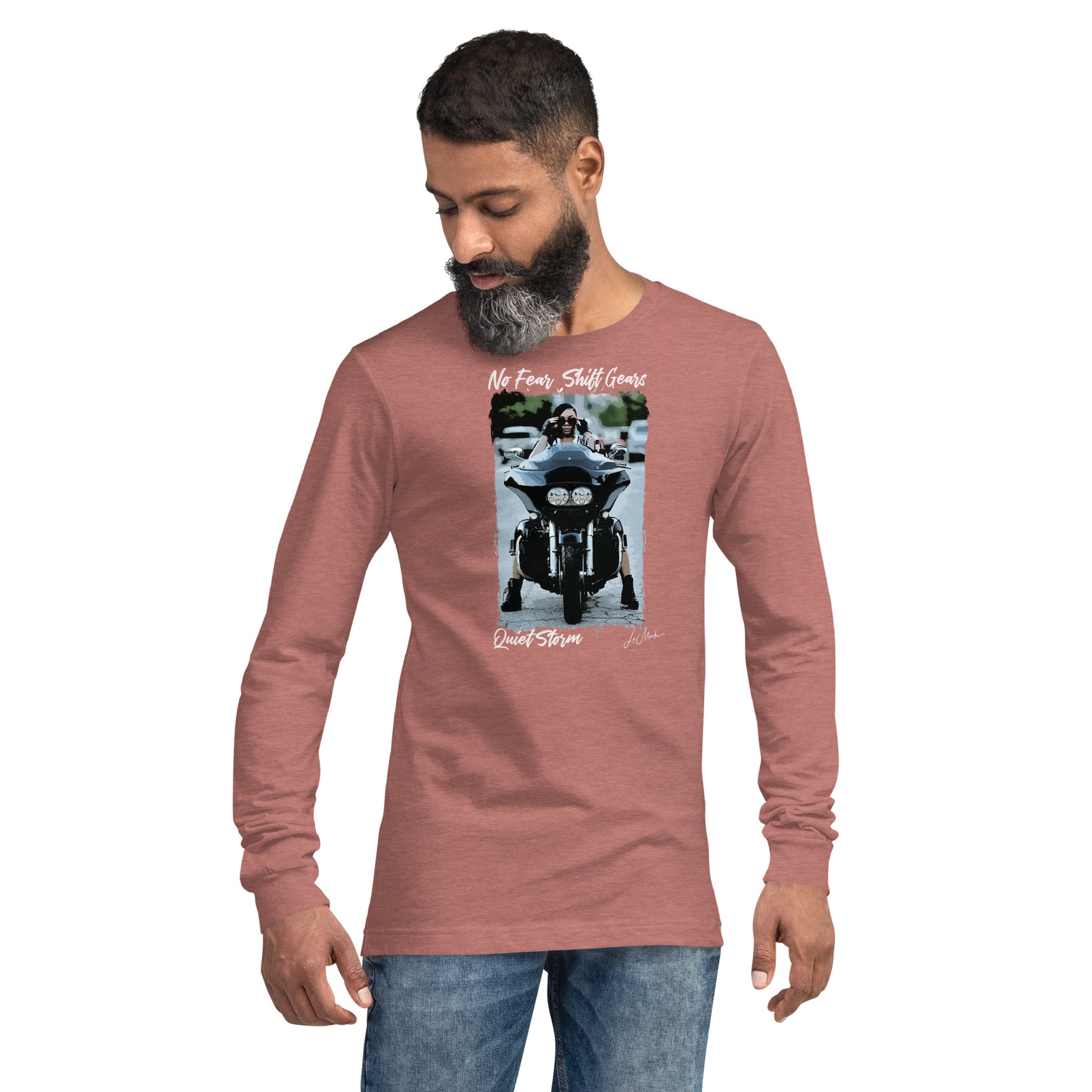 No Fear "Quiet Storm" Unisex Long Sleeve Tee - LeMack