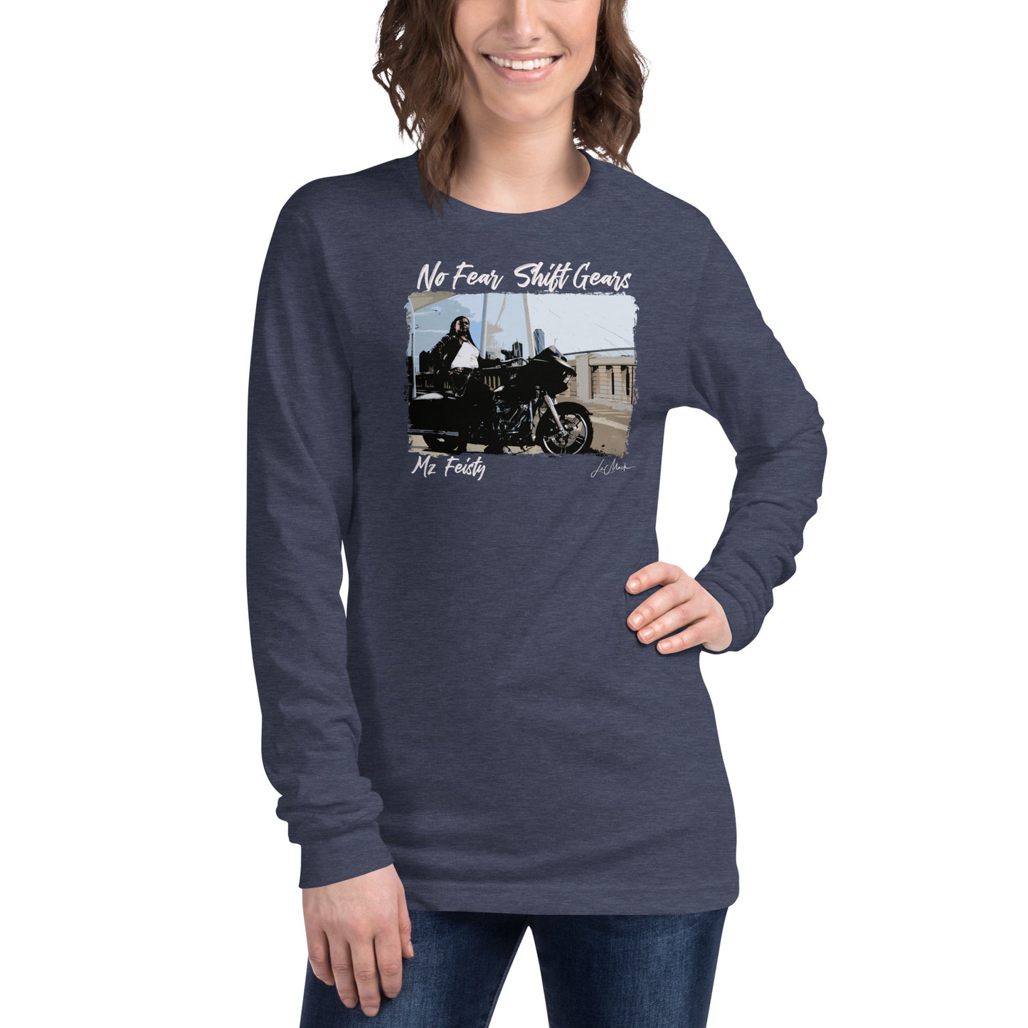 No Fear "Mz Feisty" Unisex Long Sleeve Tee - LeMack