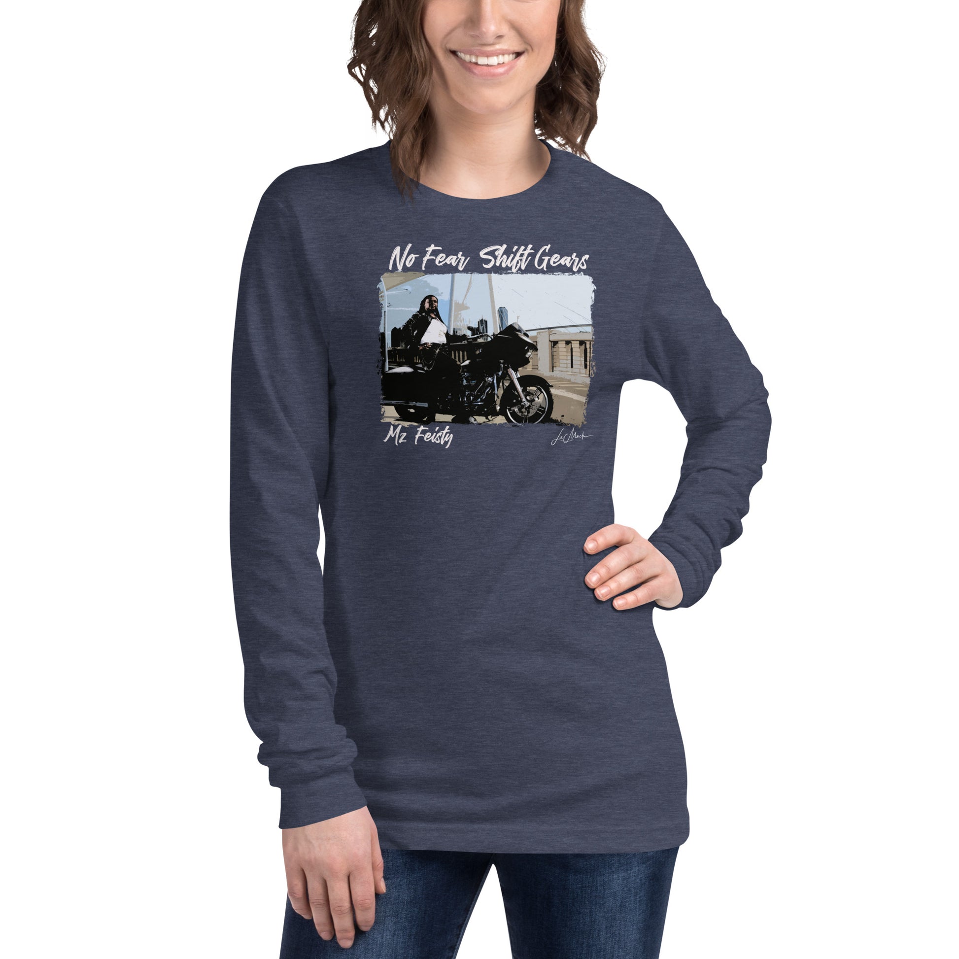 No Fear "Mz Feisty" Unisex Long Sleeve Tee - LeMack