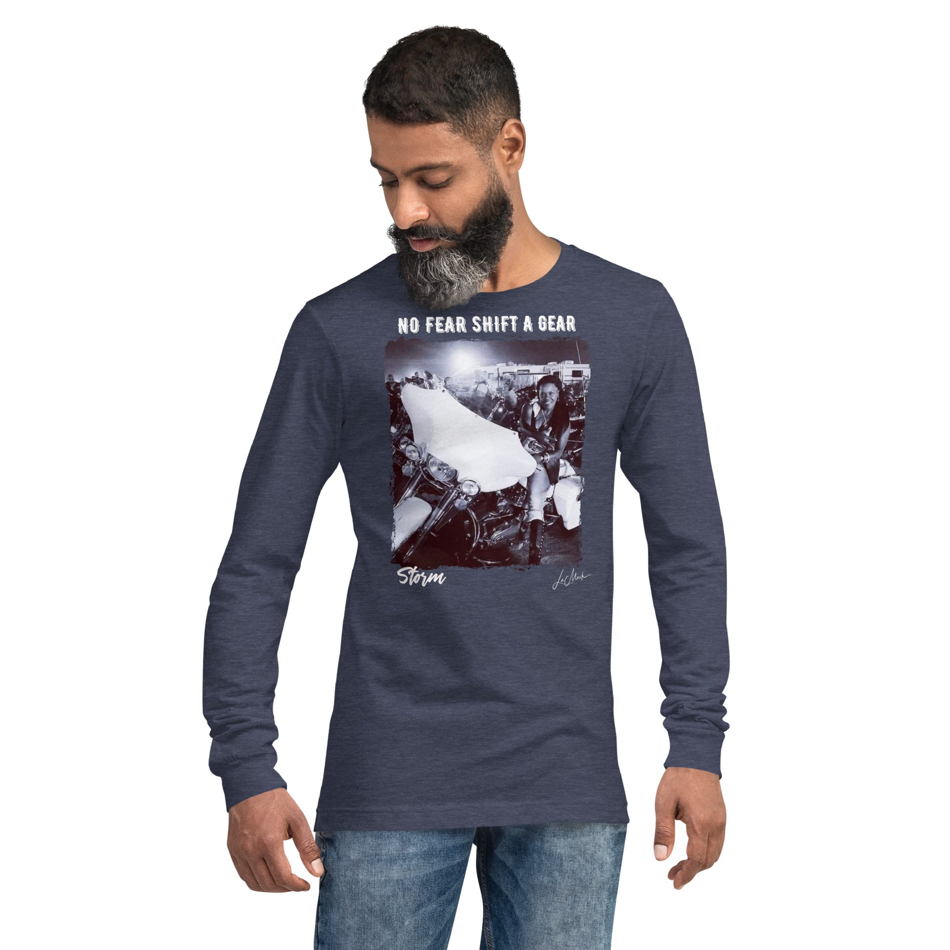 No Fear "Storm" Unisex Long Sleeve Tee - LeMack