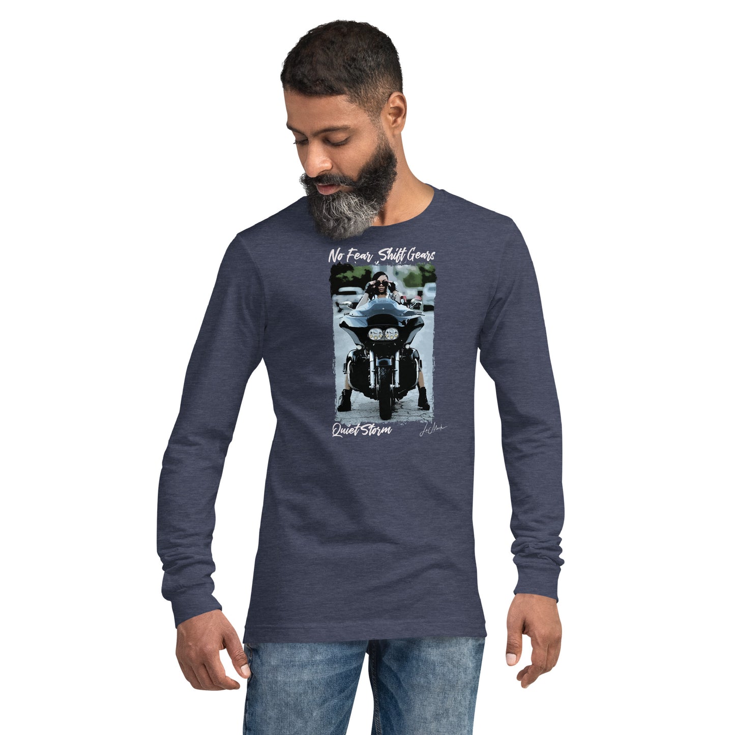No Fear "Quiet Storm" Unisex Long Sleeve Tee - LeMack