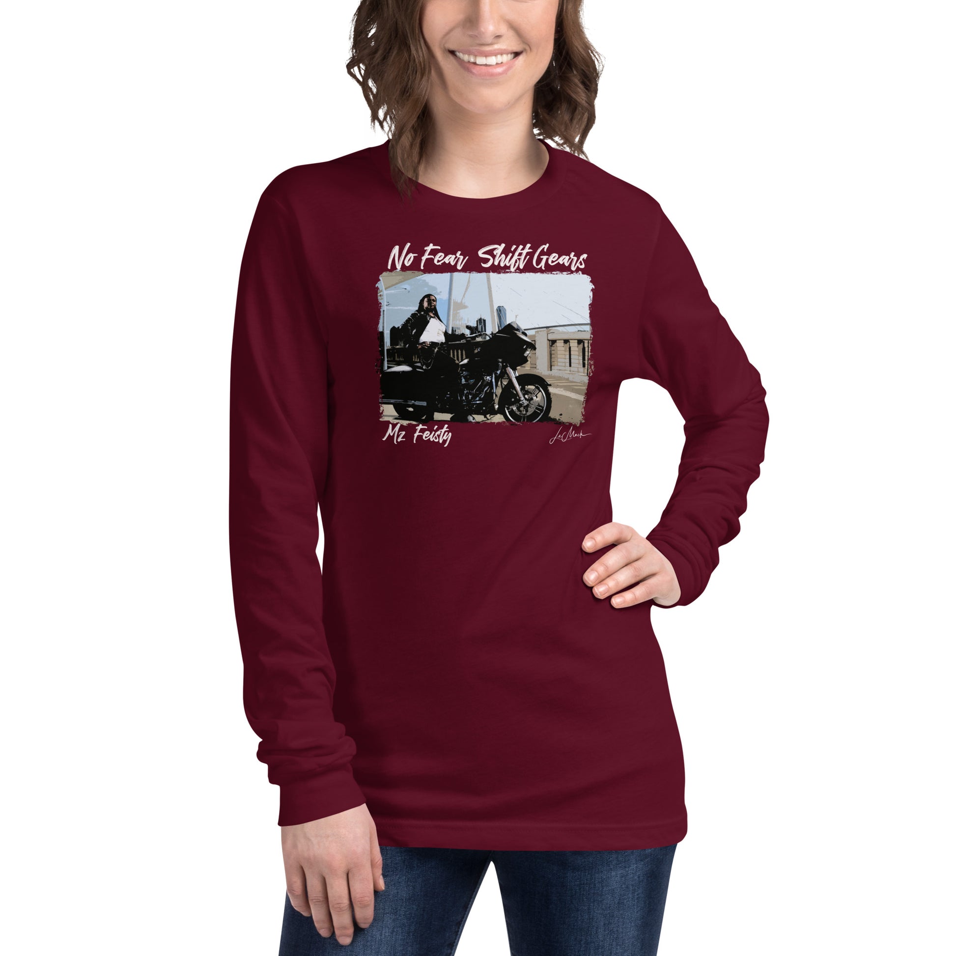 No Fear "Mz Feisty" Unisex Long Sleeve Tee - LeMack