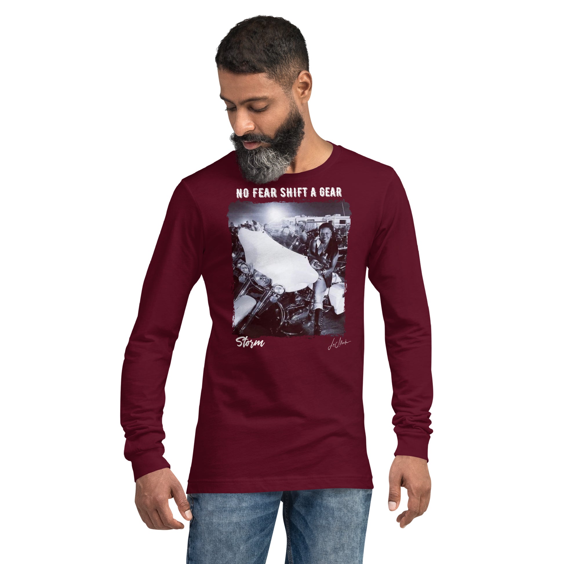 No Fear "Storm" Unisex Long Sleeve Tee - LeMack