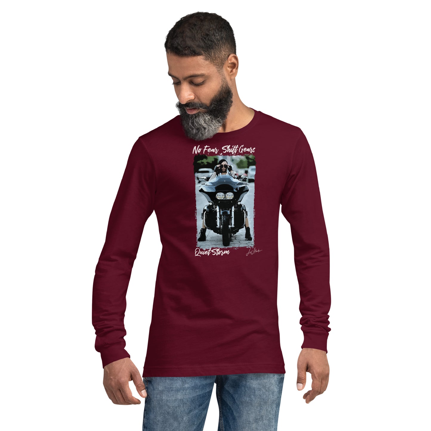 No Fear "Quiet Storm" Unisex Long Sleeve Tee - LeMack
