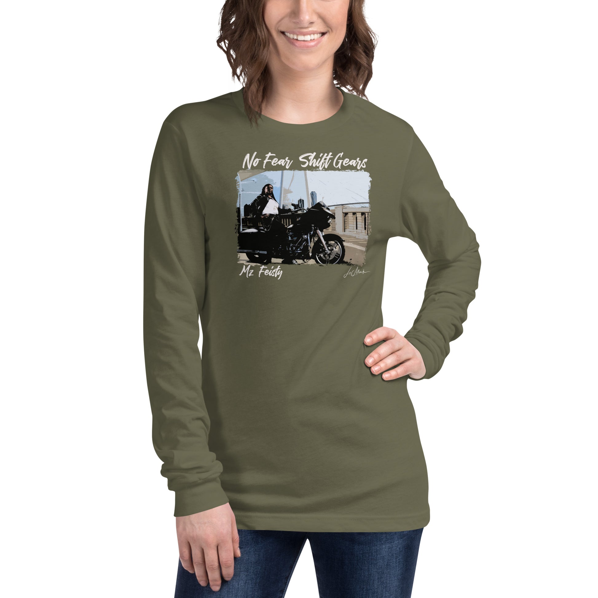 No Fear "Mz Feisty" Unisex Long Sleeve Tee - LeMack