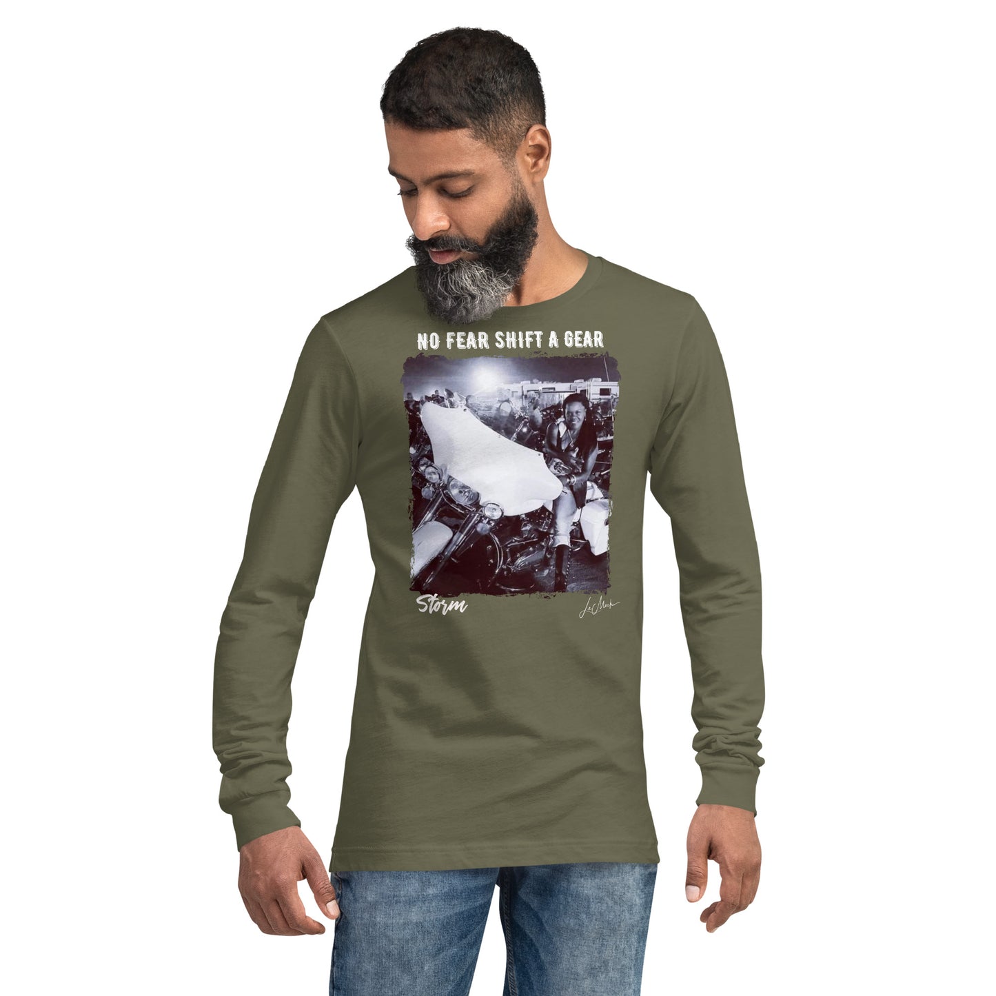 No Fear "Storm" Unisex Long Sleeve Tee - LeMack