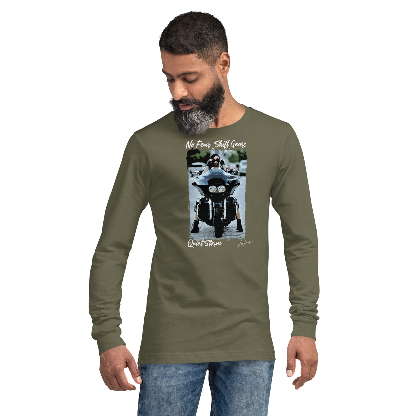 No Fear "Quiet Storm" Unisex Long Sleeve Tee - LeMack
