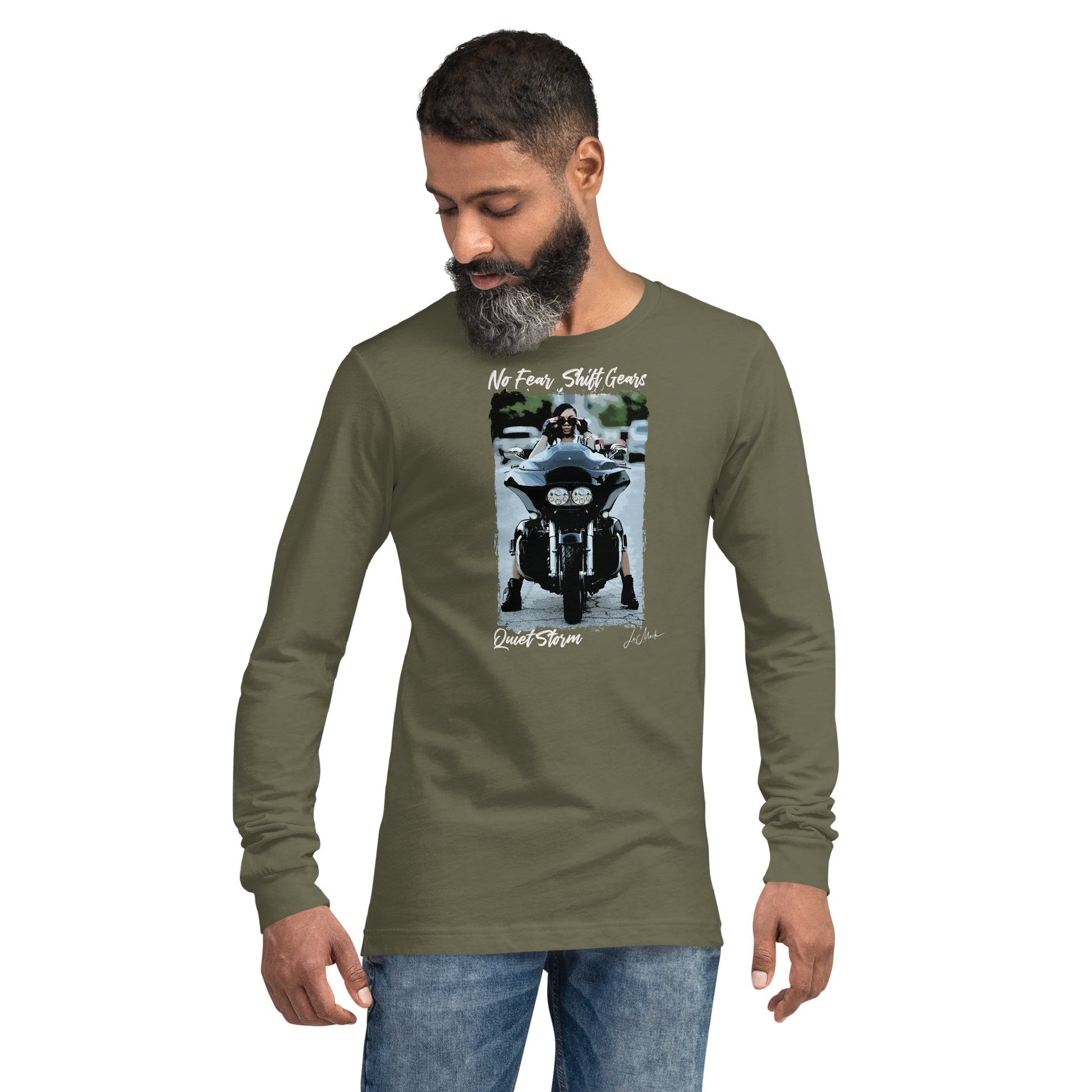 No Fear "Quiet Storm" Unisex Long Sleeve Tee - LeMack
