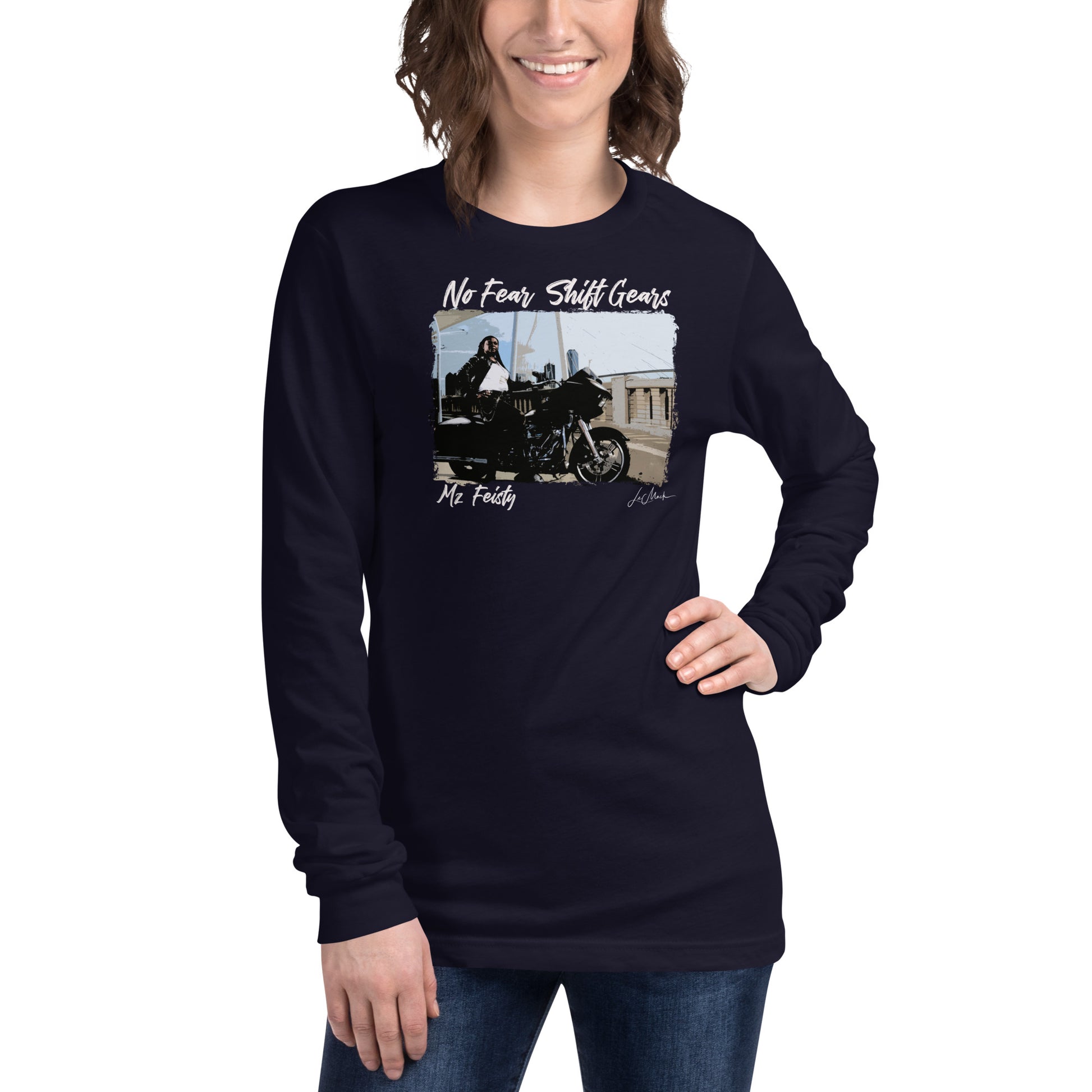 No Fear "Mz Feisty" Unisex Long Sleeve Tee - LeMack