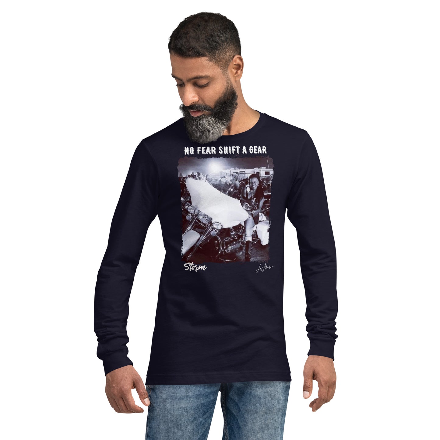 No Fear "Storm" Unisex Long Sleeve Tee - LeMack