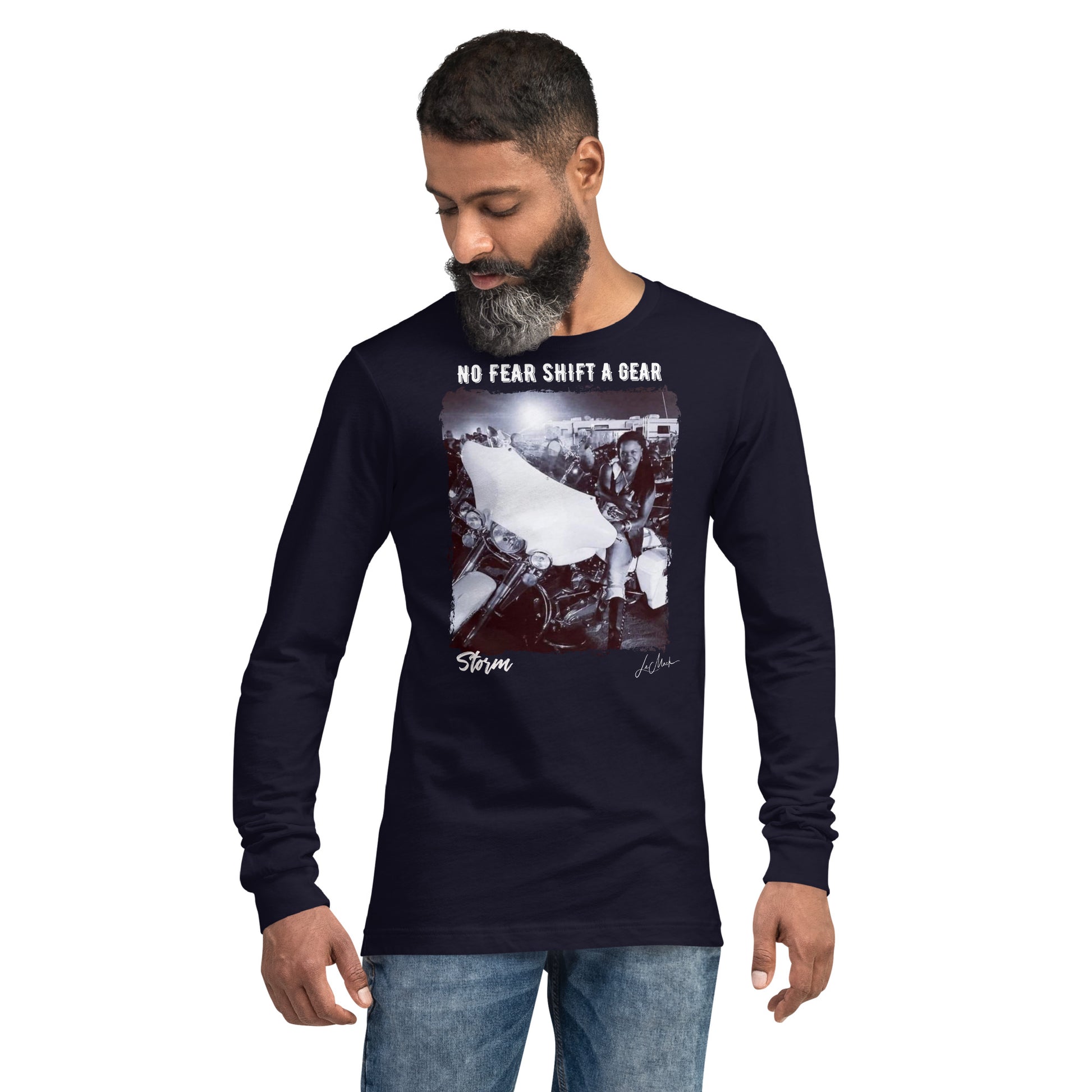 No Fear "Storm" Unisex Long Sleeve Tee - LeMack