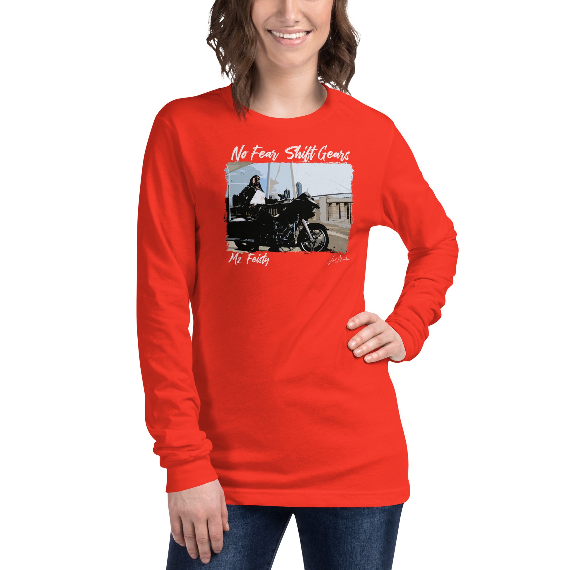 No Fear "Mz Feisty" Unisex Long Sleeve Tee - LeMack