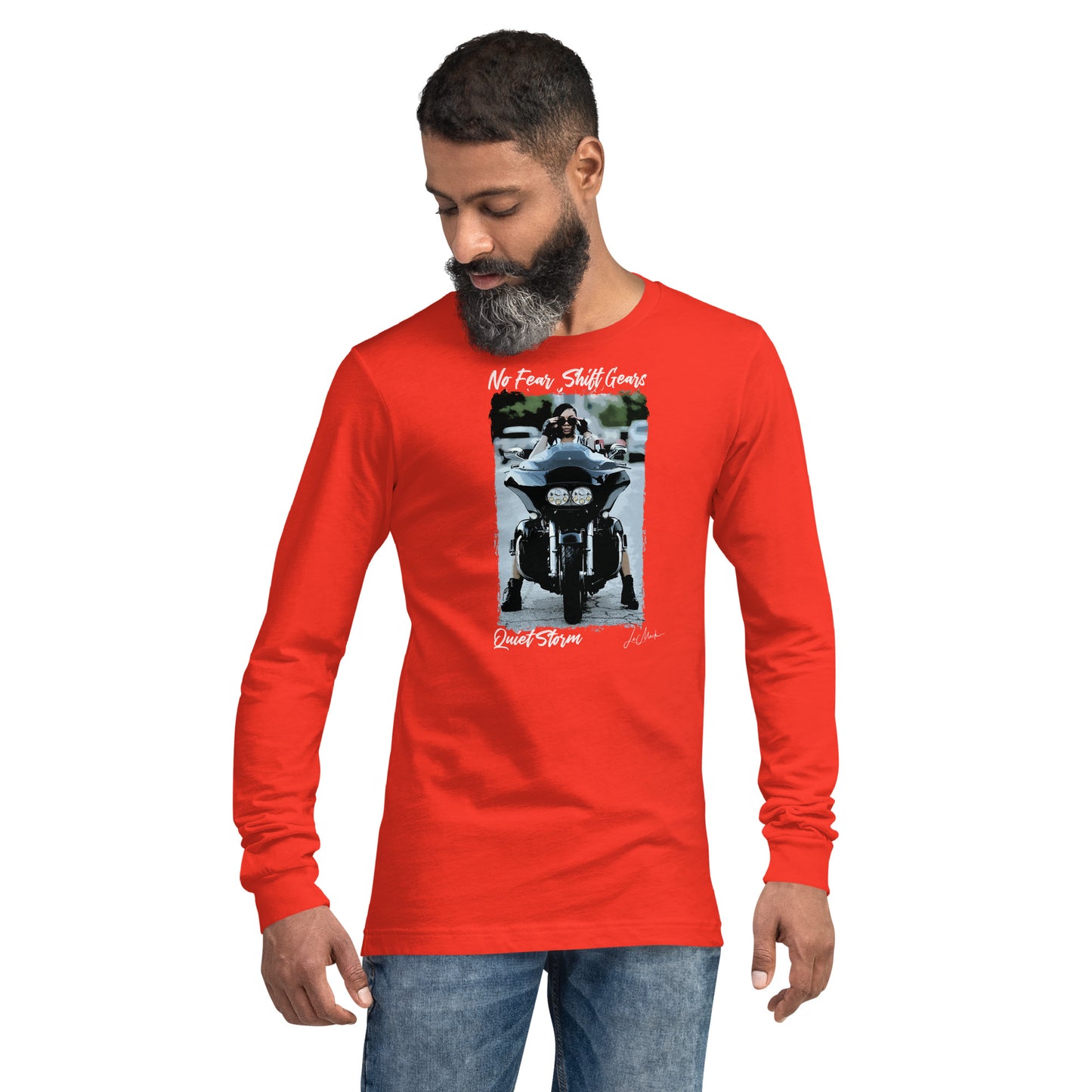 No Fear "Quiet Storm" Unisex Long Sleeve Tee - LeMack
