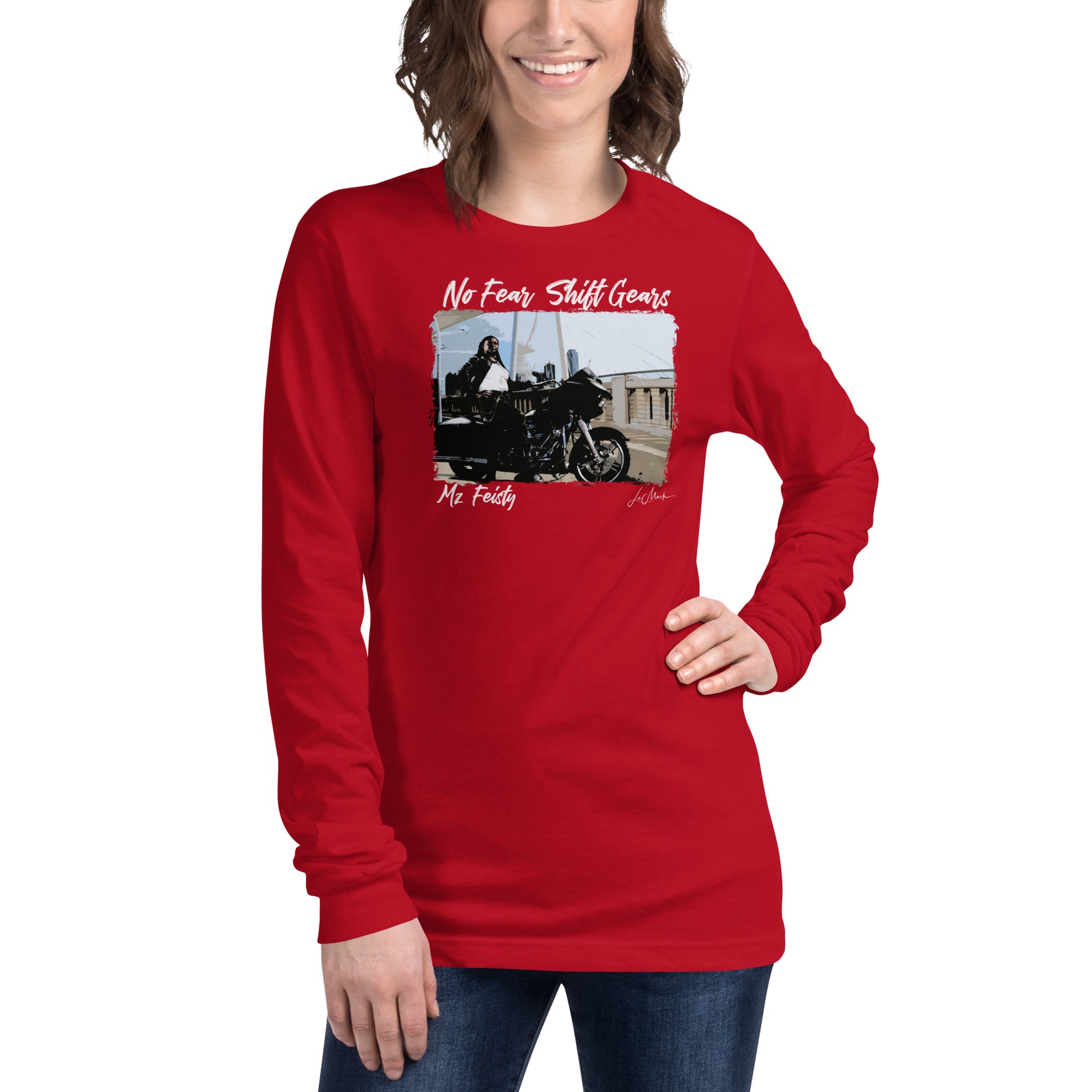 No Fear "Mz Feisty" Unisex Long Sleeve Tee - LeMack