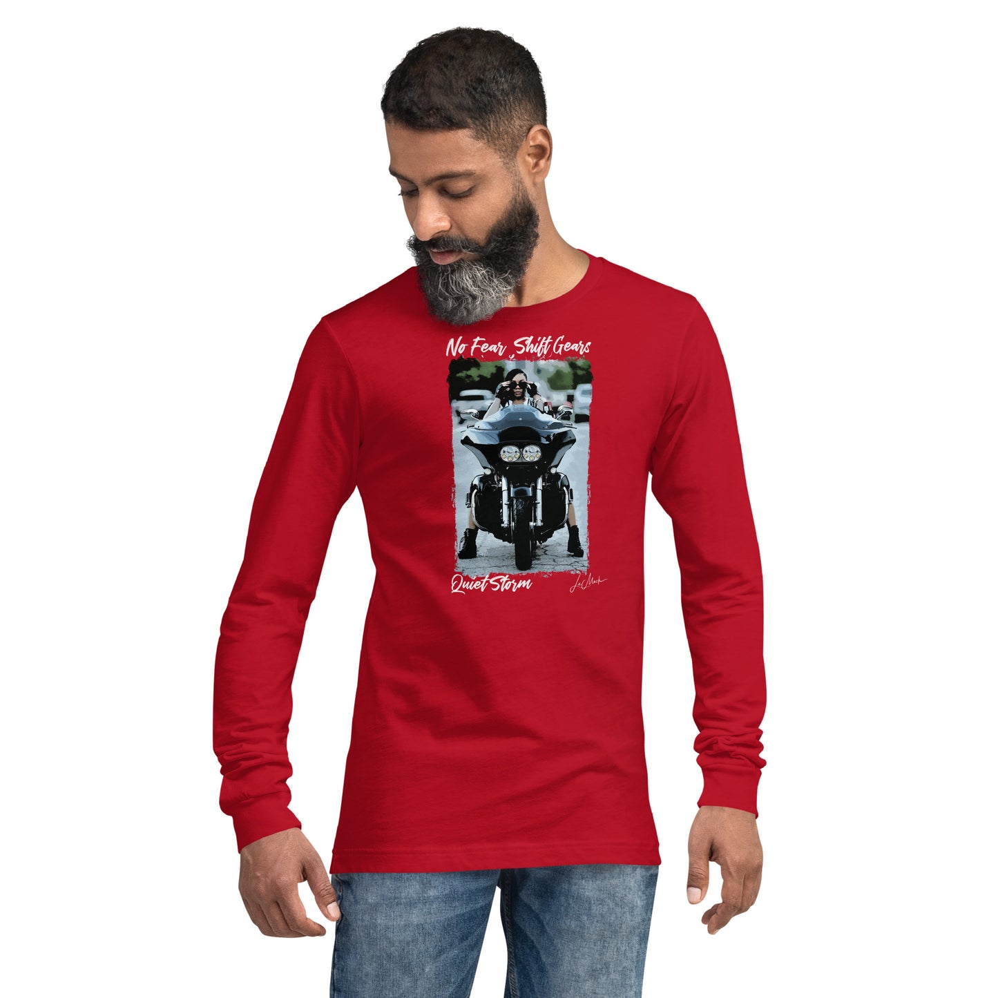 No Fear "Quiet Storm" Unisex Long Sleeve Tee - LeMack