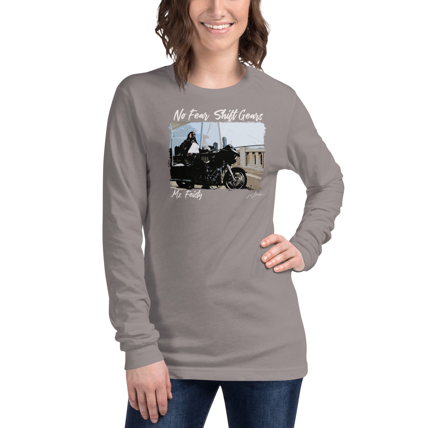 No Fear "Mz Feisty" Unisex Long Sleeve Tee - LeMack