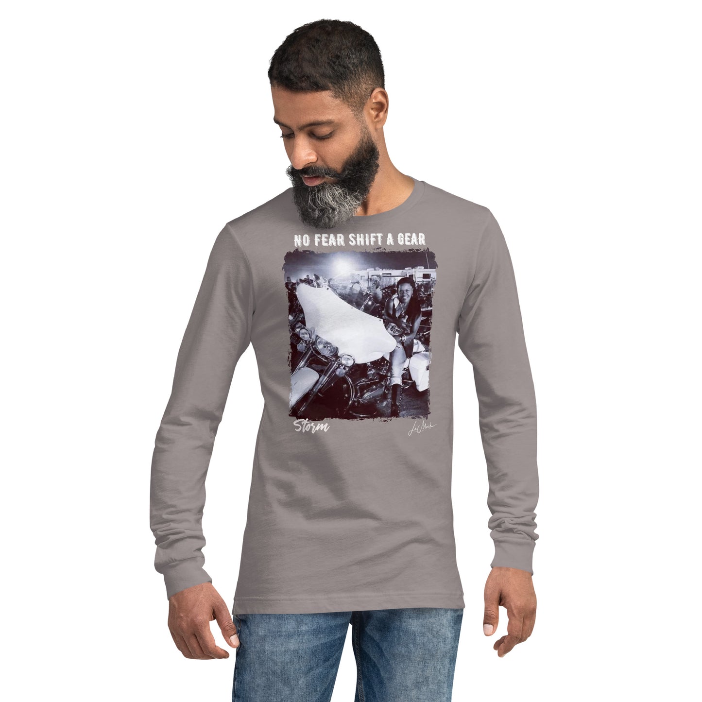 No Fear "Storm" Unisex Long Sleeve Tee - LeMack
