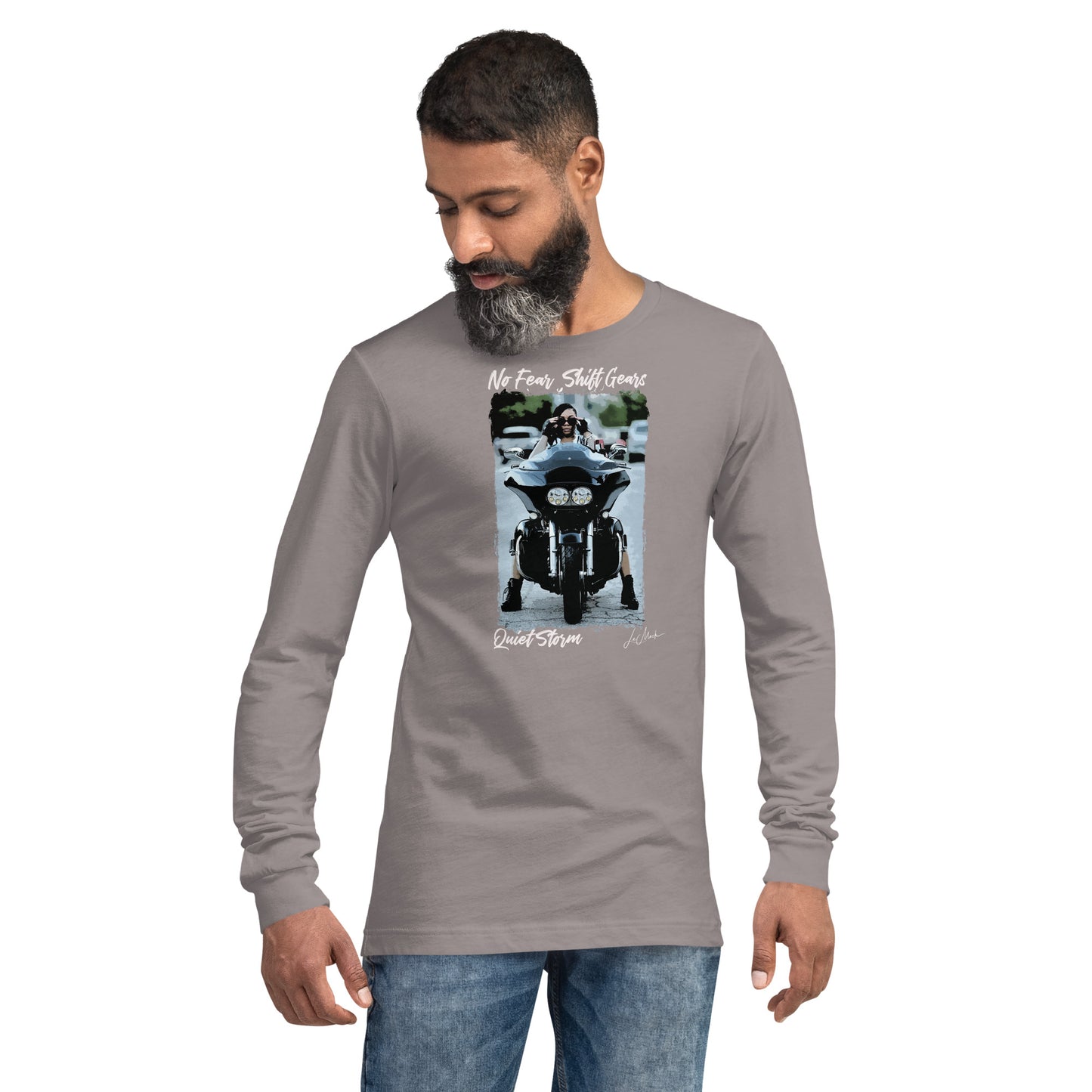 No Fear "Quiet Storm" Unisex Long Sleeve Tee - LeMack
