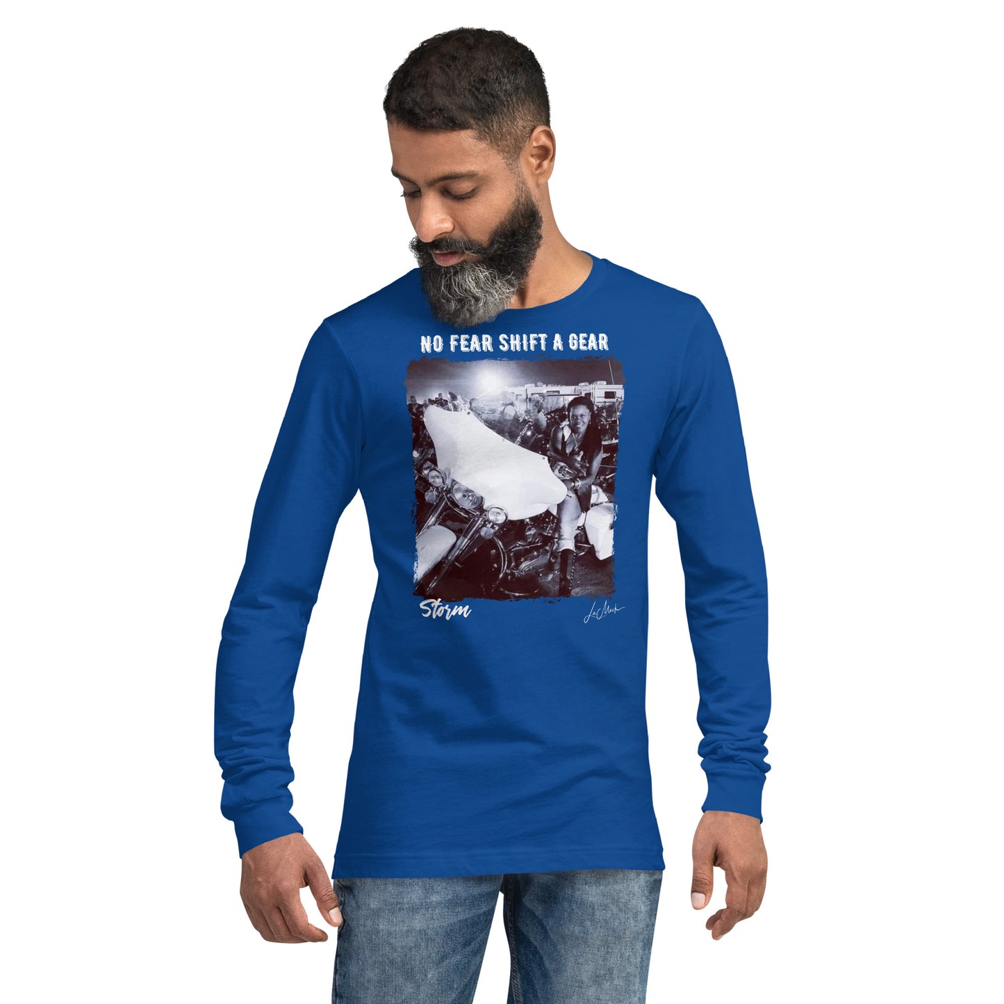 No Fear "Storm" Unisex Long Sleeve Tee - LeMack