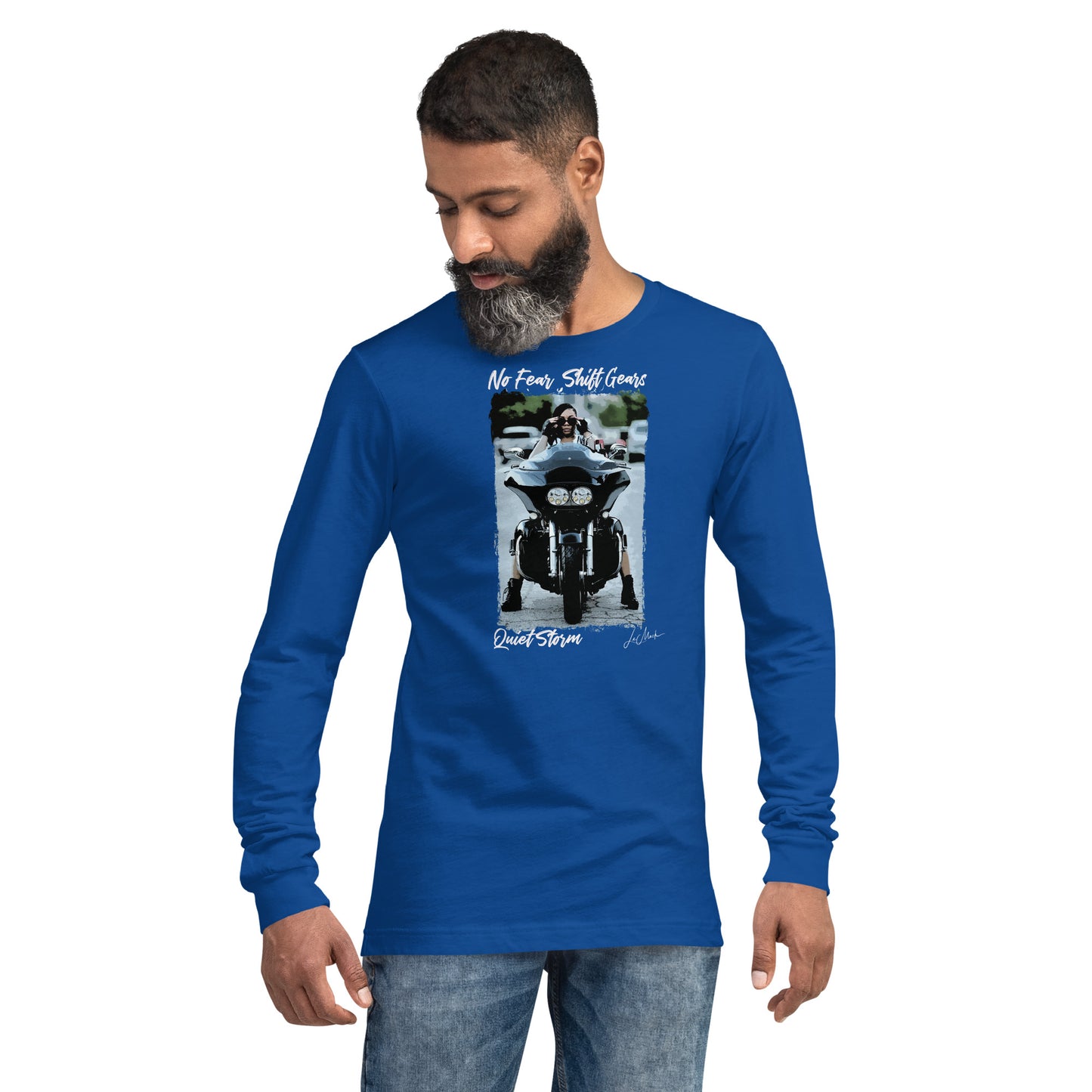 No Fear "Quiet Storm" Unisex Long Sleeve Tee - LeMack