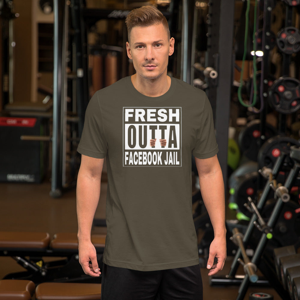 FaceBook Jail Short-Sleeve Unisex T-Shirt - LeMack