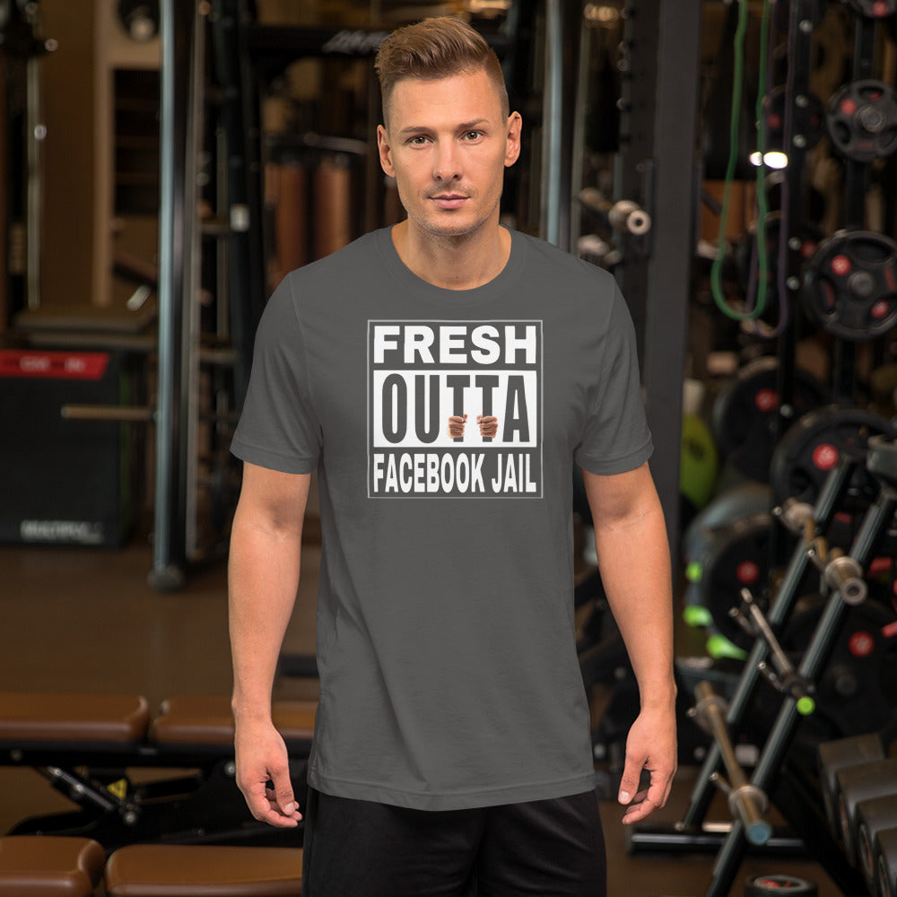 FaceBook Jail Short-Sleeve Unisex T-Shirt - LeMack