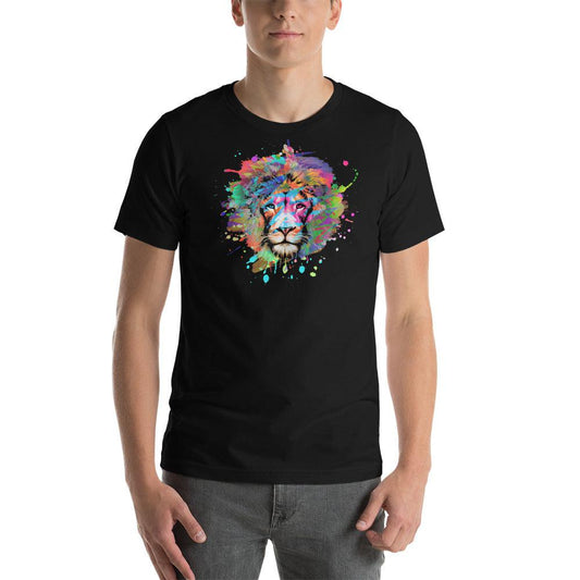 Short-Sleeve Unisex Lion T-Shirt - LeMack