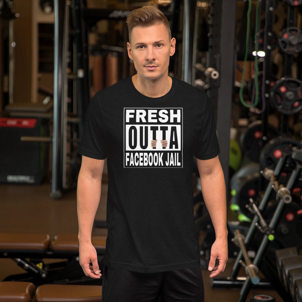 FaceBook Jail Short-Sleeve Unisex T-Shirt - LeMack