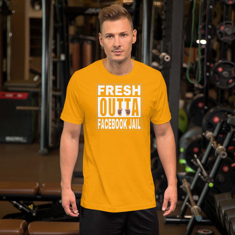 FaceBook Jail Short-Sleeve Unisex T-Shirt - LeMack