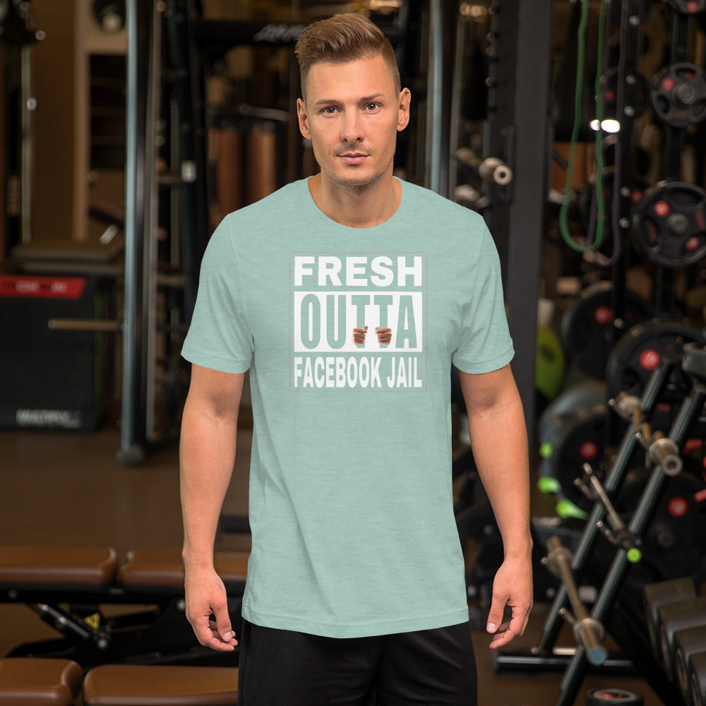 FaceBook Jail Short-Sleeve Unisex T-Shirt - LeMack