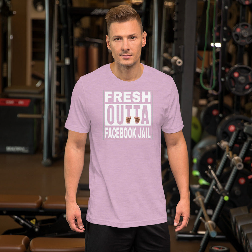 FaceBook Jail Short-Sleeve Unisex T-Shirt - LeMack