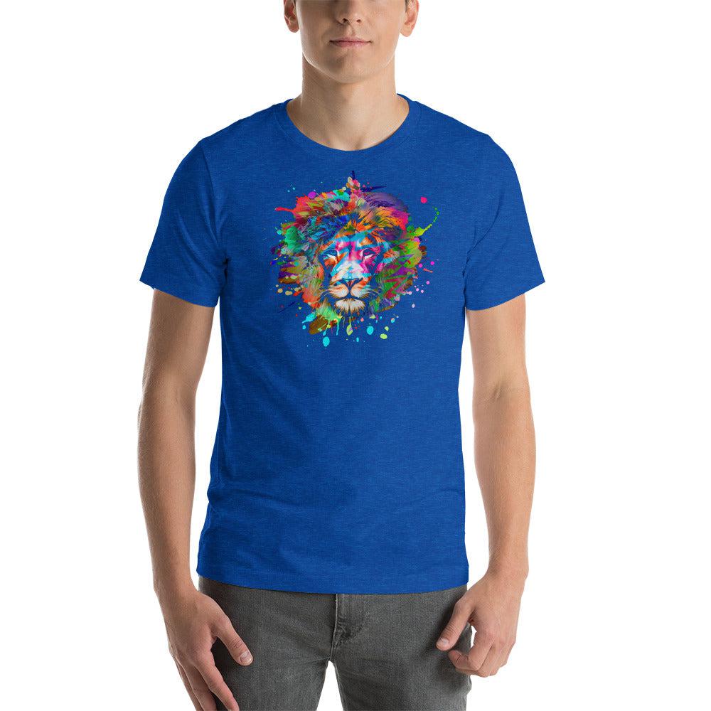 Short-Sleeve Unisex Lion T-Shirt - LeMack