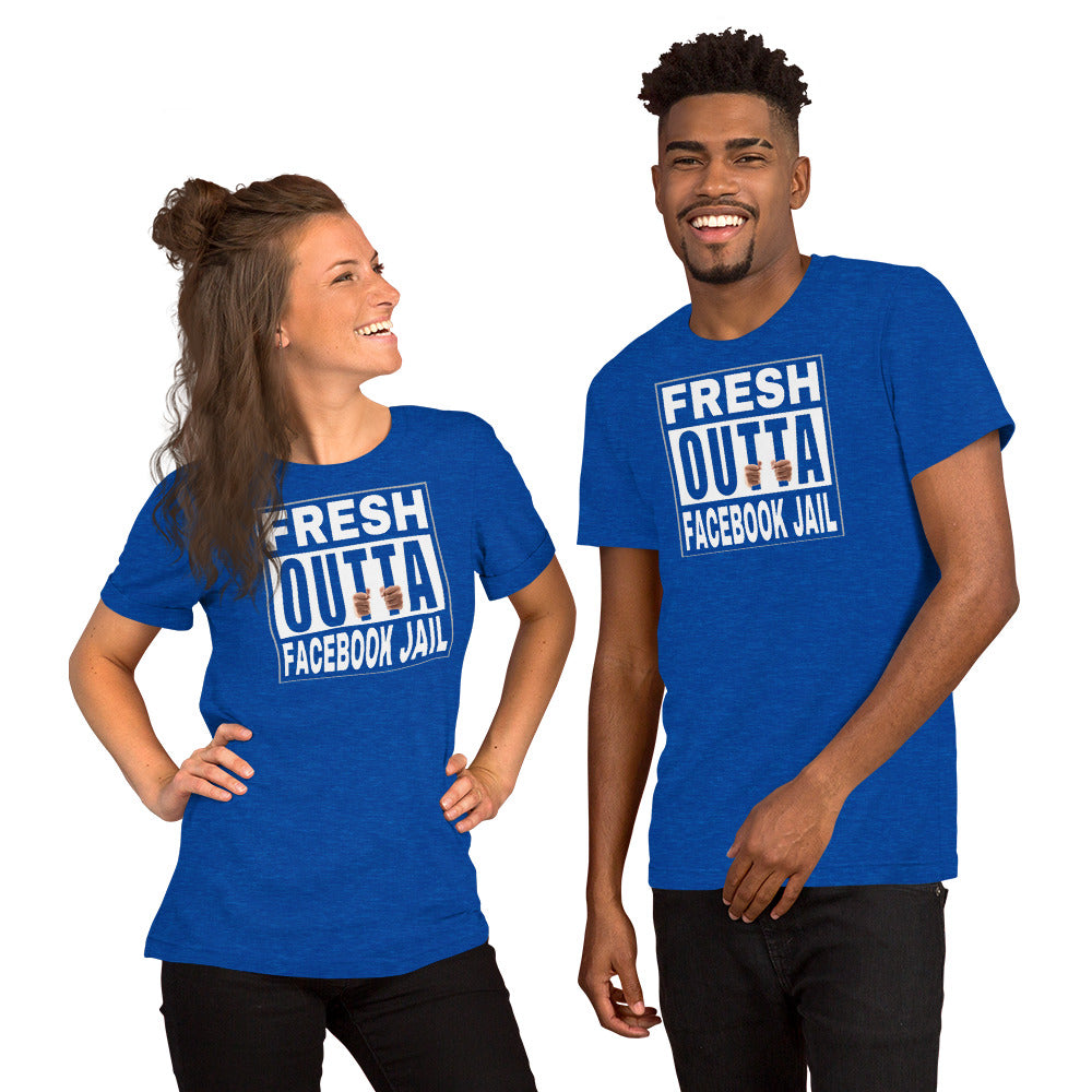 FaceBook Jail Short-Sleeve Unisex T-Shirt - LeMack