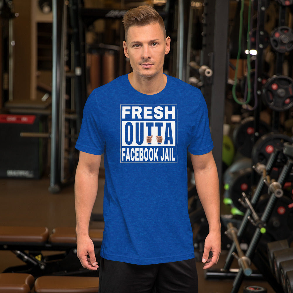 FaceBook Jail Short-Sleeve Unisex T-Shirt - LeMack