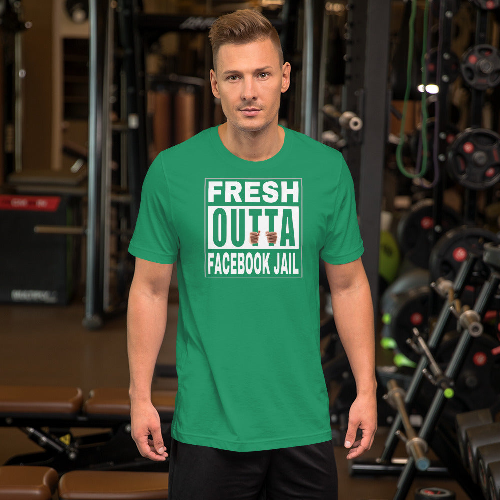 FaceBook Jail Short-Sleeve Unisex T-Shirt - LeMack
