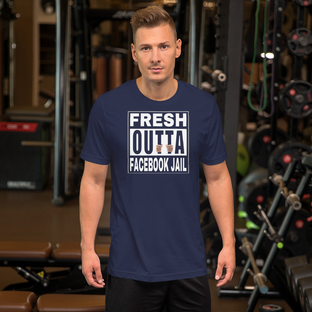 FaceBook Jail Short-Sleeve Unisex T-Shirt - LeMack