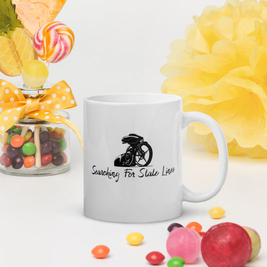 Street Glide White glossy mug - LeMack