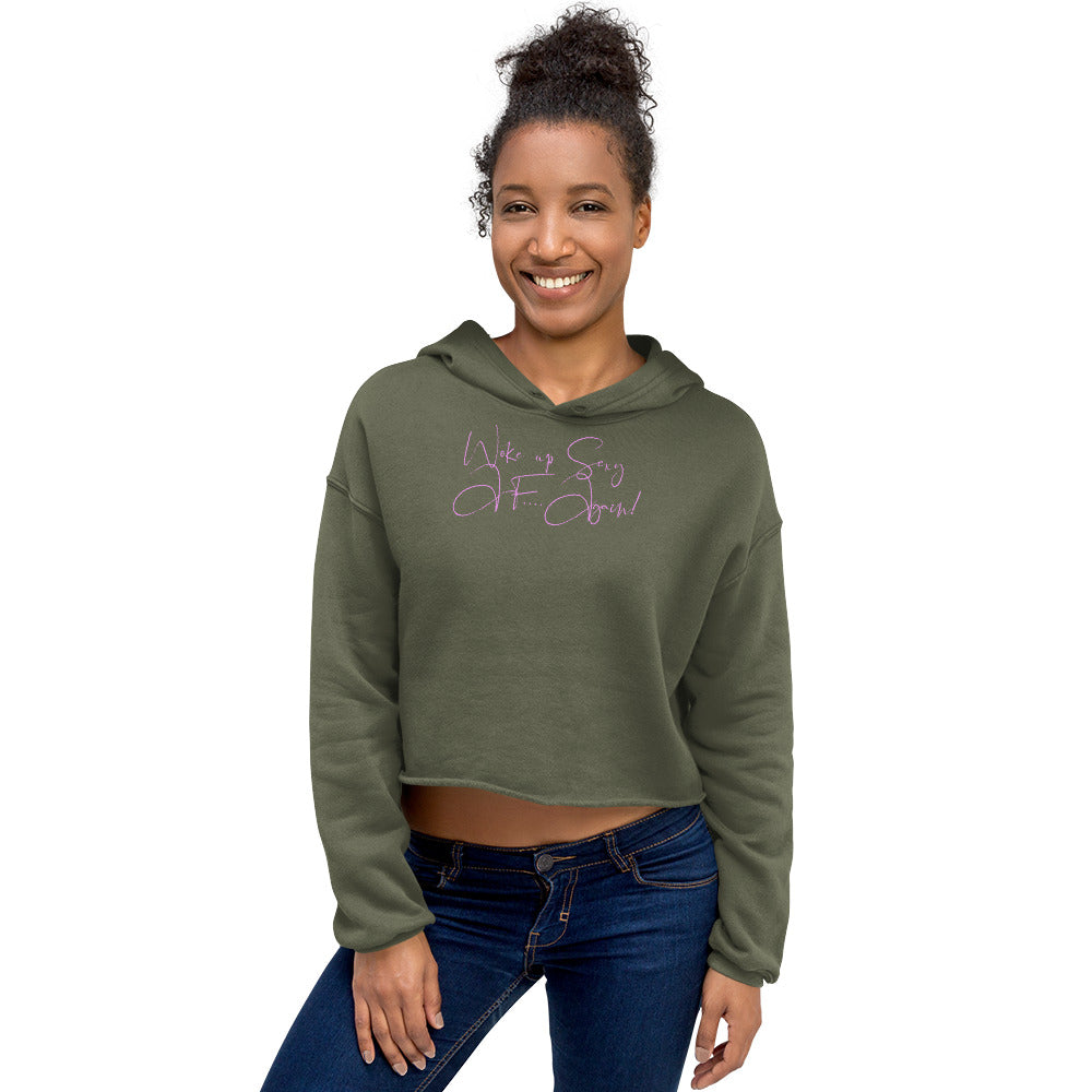 Sexy AF again Crop Hoodie - LeMack