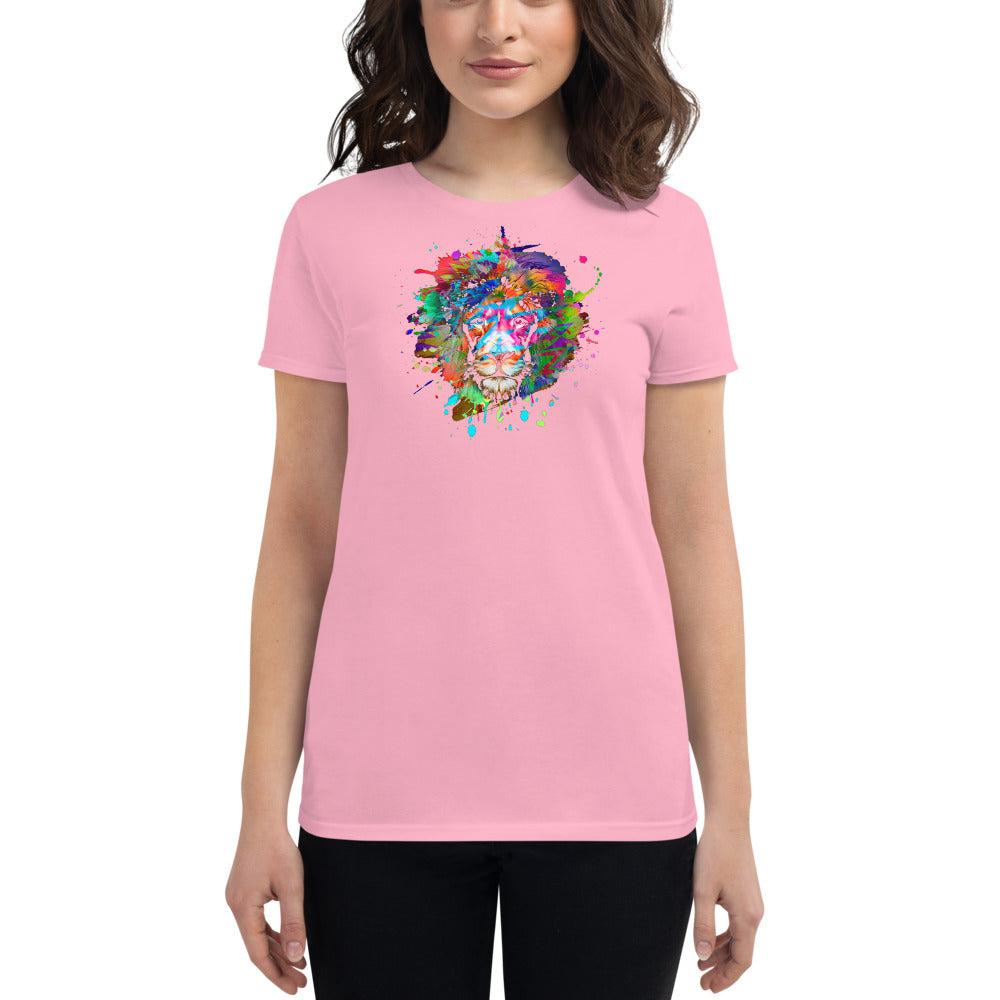 Women's short sleeve Lion t-shirt - LeMack