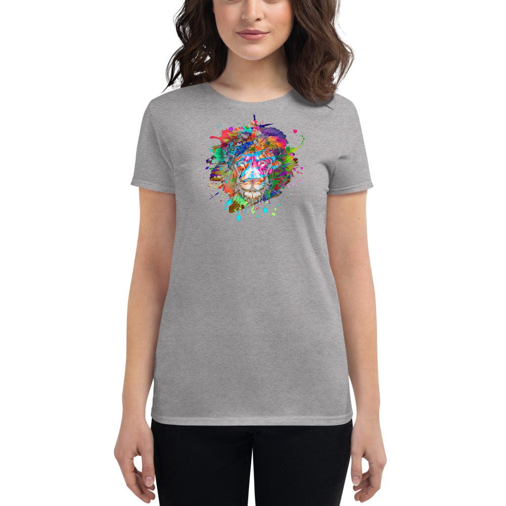 Women's short sleeve Lion t-shirt - LeMack