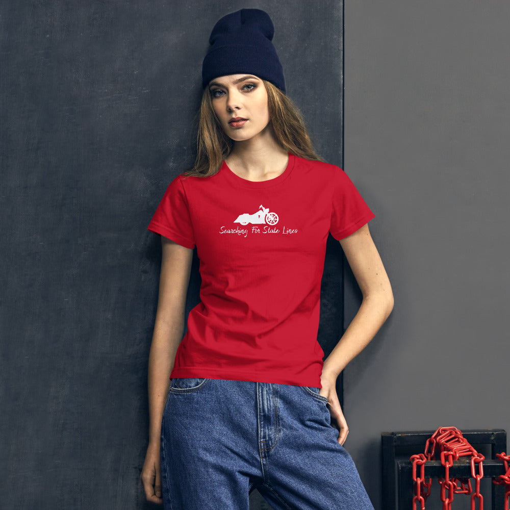 Searching for Statelines Women's short sleeve t-shirt - LeMack