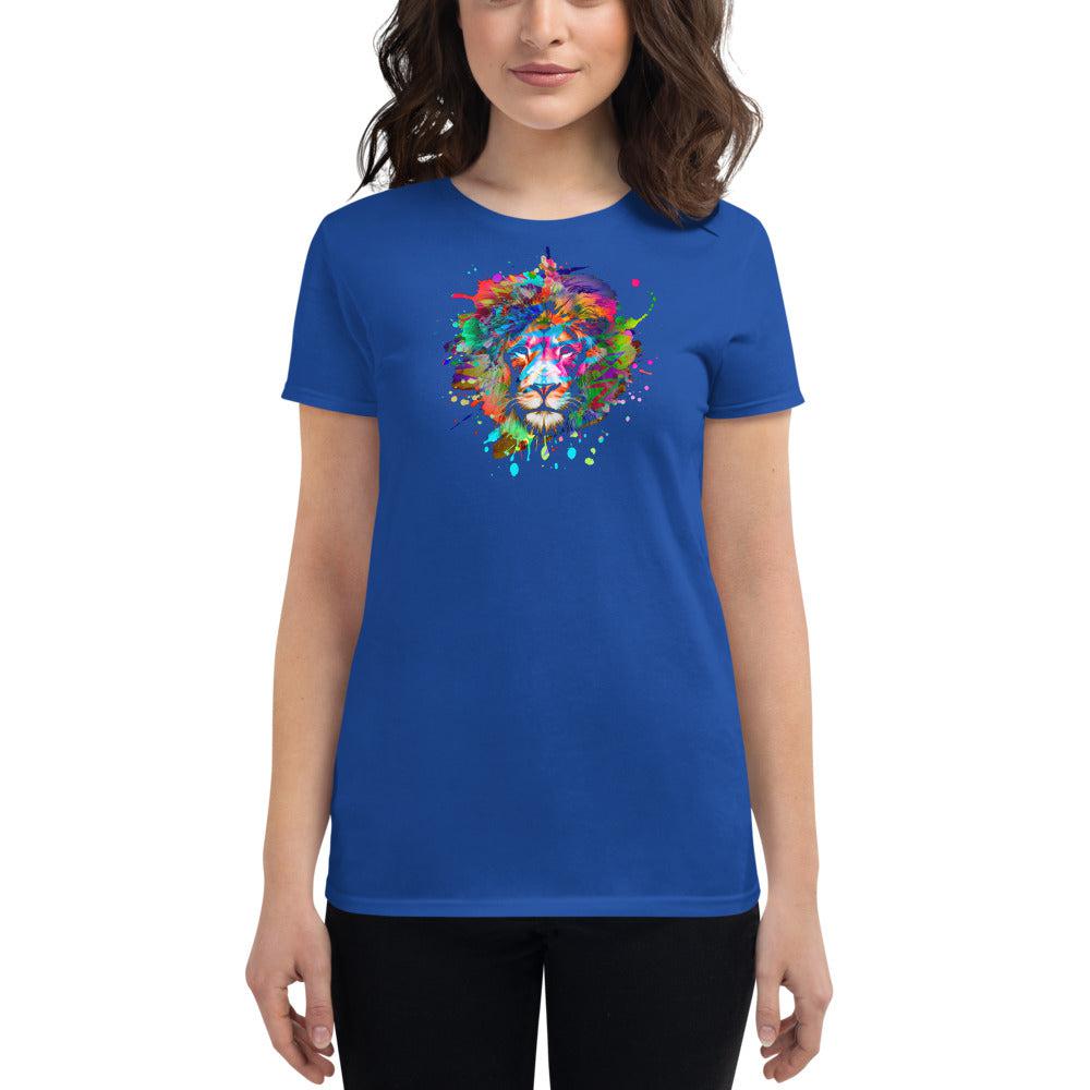 Women's short sleeve Lion t-shirt - LeMack
