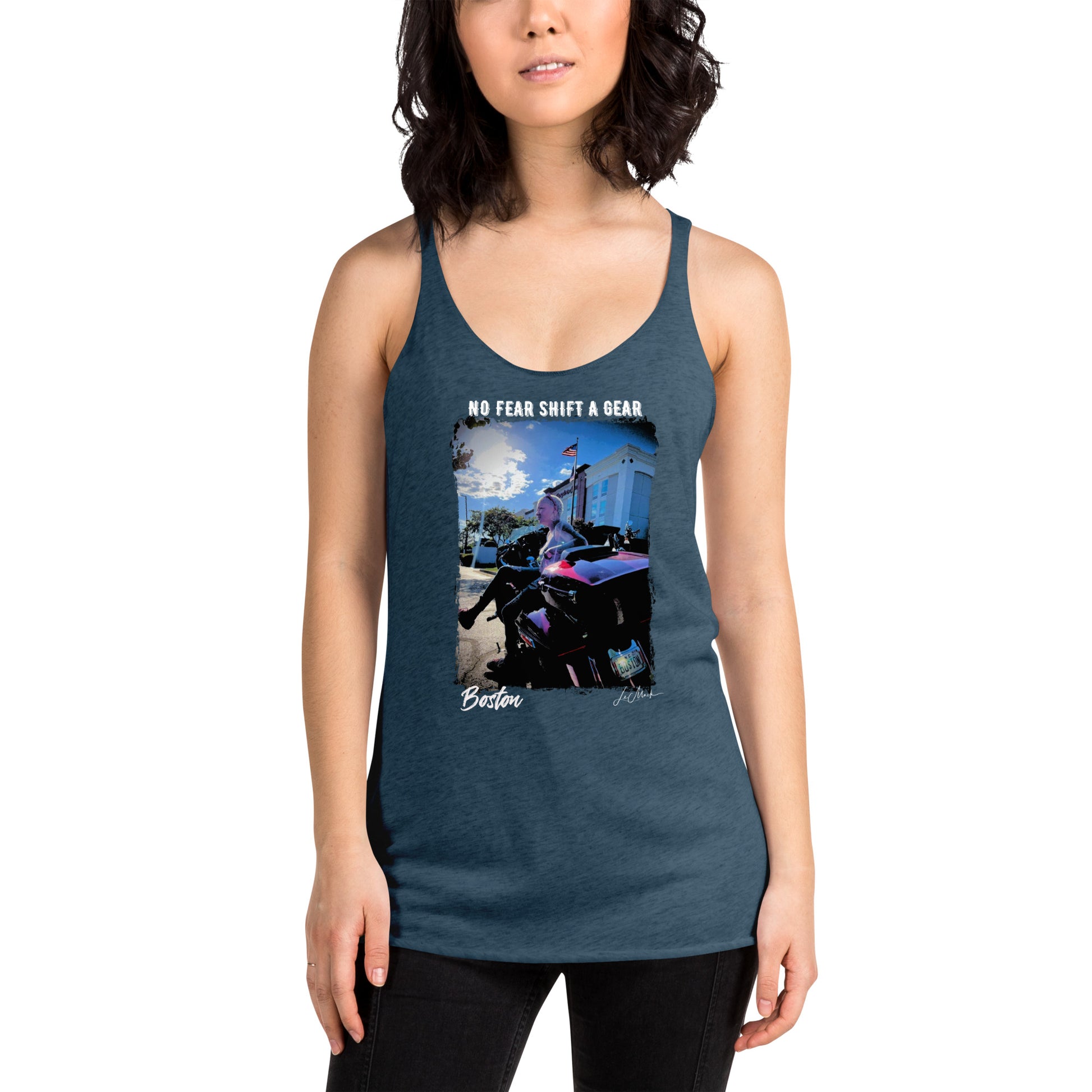 No Fear "Boston" Women's Racerback Tank - LeMack