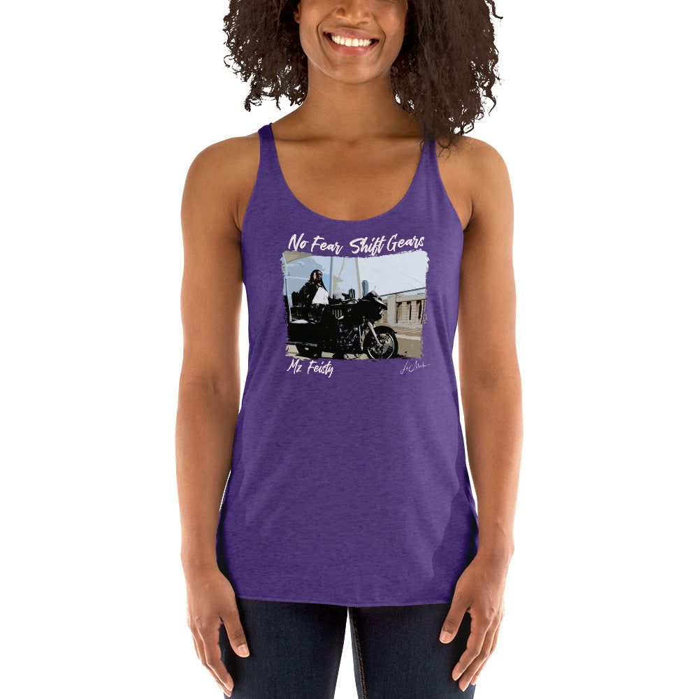 No Fear "Mz Feisty" Women's Racerback Tank - LeMack
