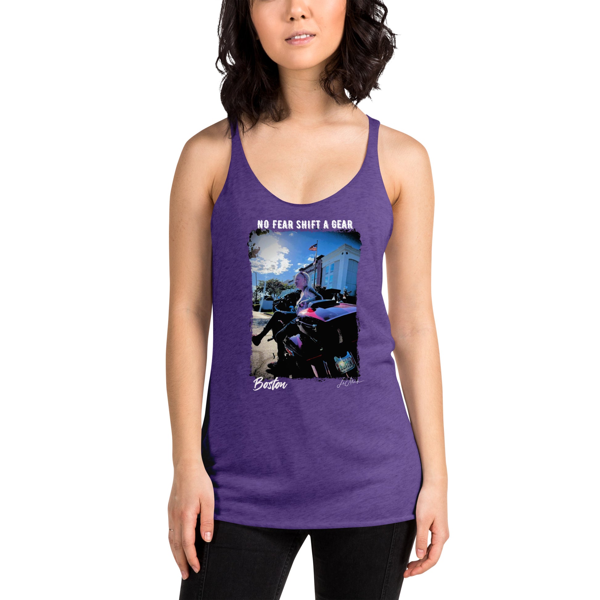 No Fear "Boston" Women's Racerback Tank - LeMack