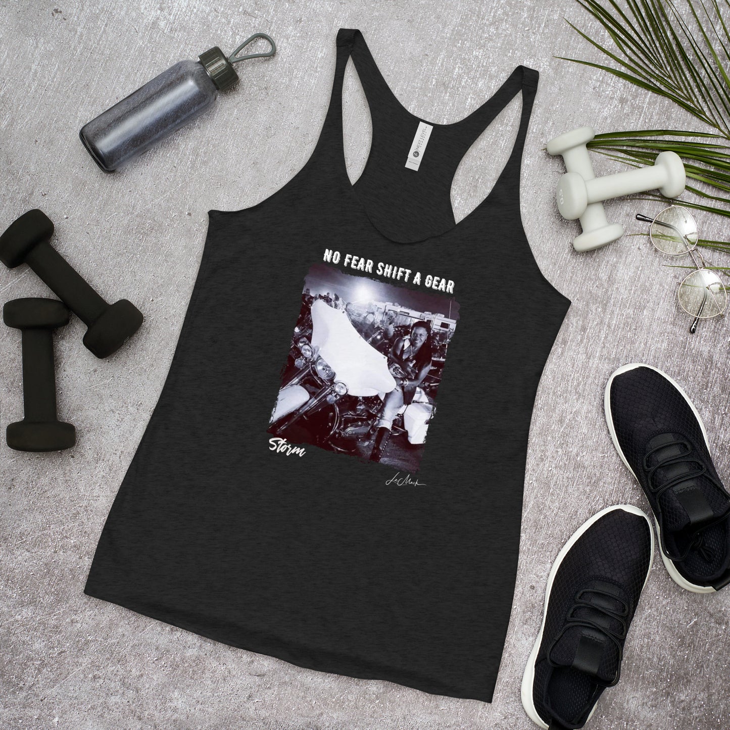 No Fear "Storm" Women's Racerback Tank - LeMack