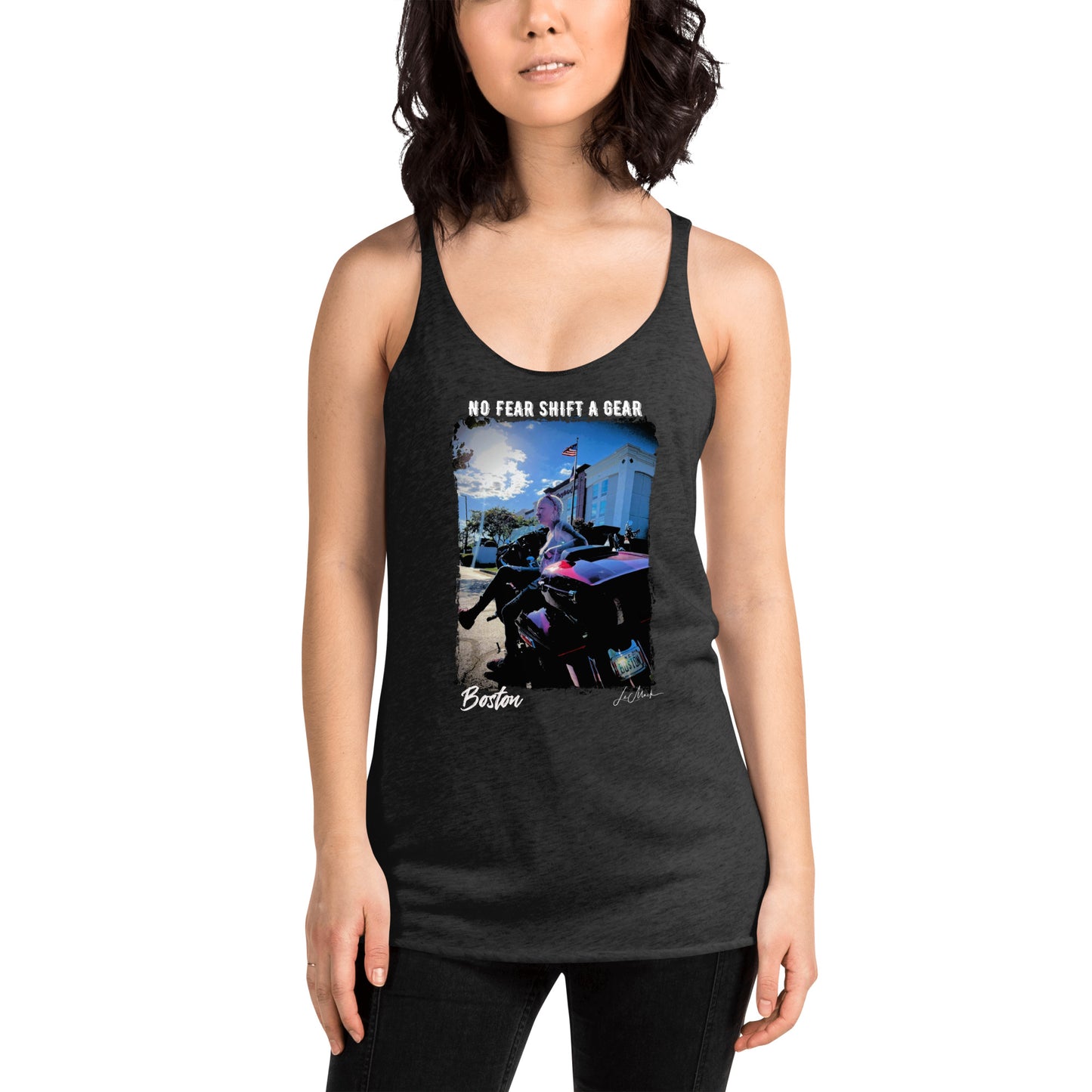 No Fear "Boston" Women's Racerback Tank - LeMack
