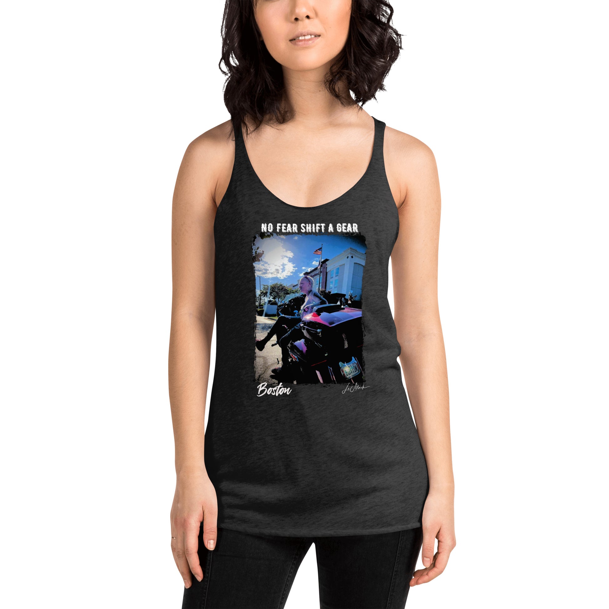 No Fear "Boston" Women's Racerback Tank - LeMack