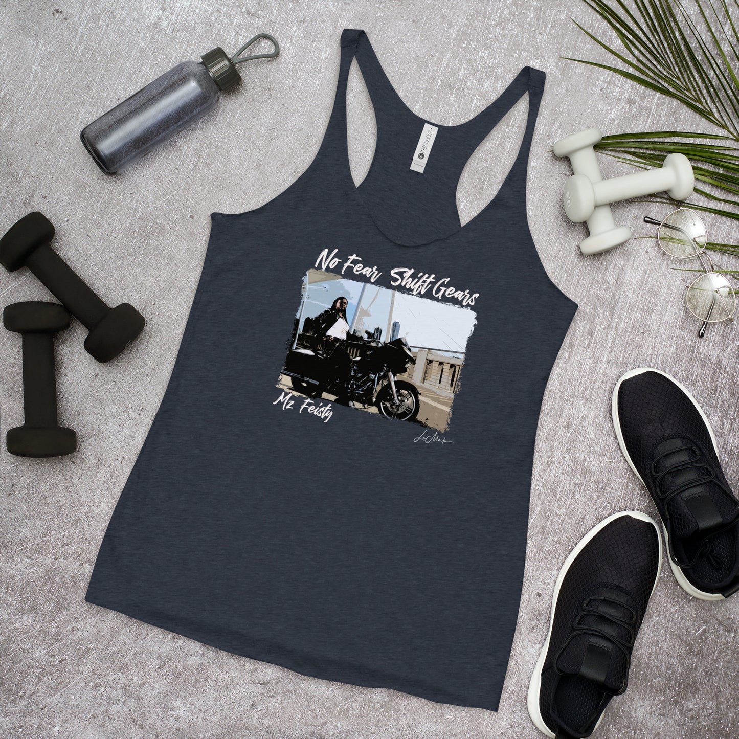 No Fear "Mz Feisty" Women's Racerback Tank - LeMack